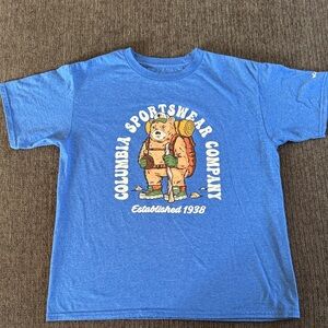 Boys Columbia Bear T-shirt size large